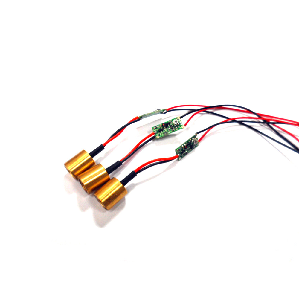 650nm 100mW Red Light Dot Cross Line Fixed Focus Laser Module Marking Locator