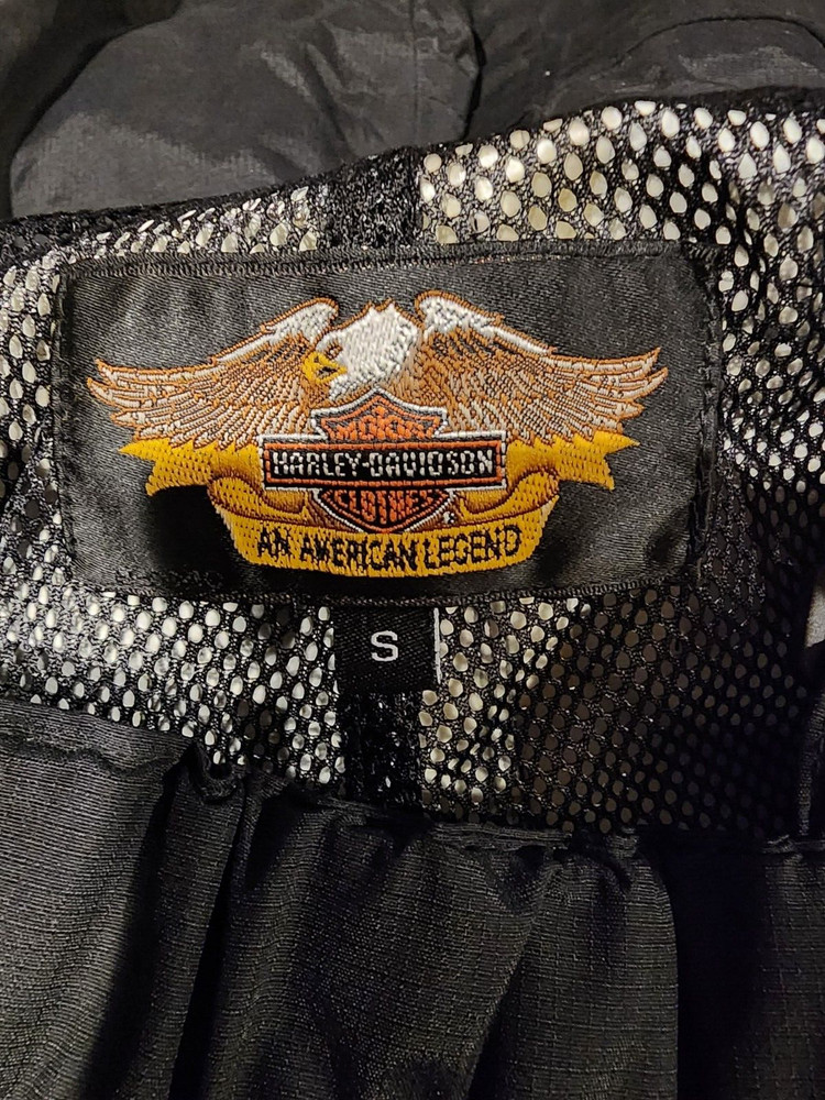 Harley Davidson Motorcycle Riding Bib Overall Pants Sz Small