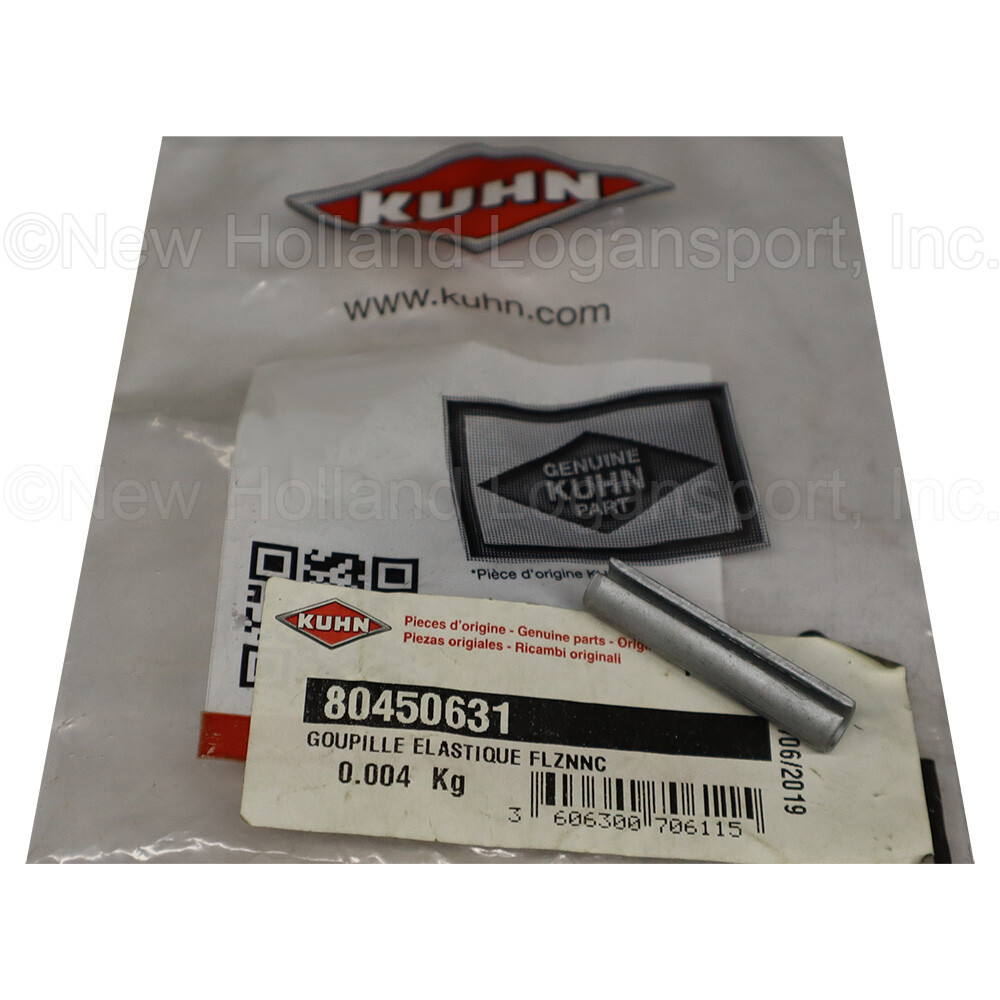 Kuhn Krause Elastic Pin Part # 80450631