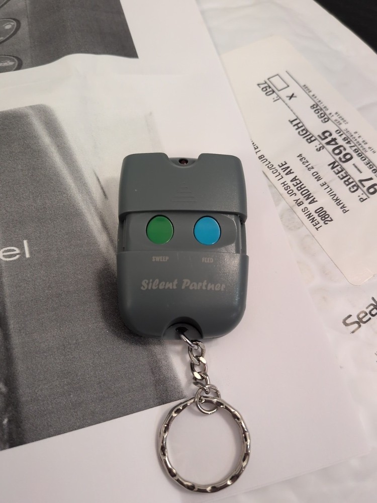 Factory 2-Button Remote Control for Silent Partner Edge Tennis Ball Machine Star