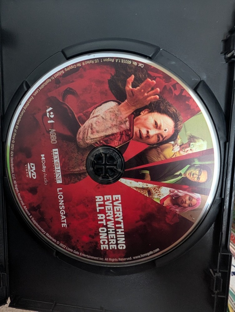 Everything Everywhere All At Once DVD w/Slipcover