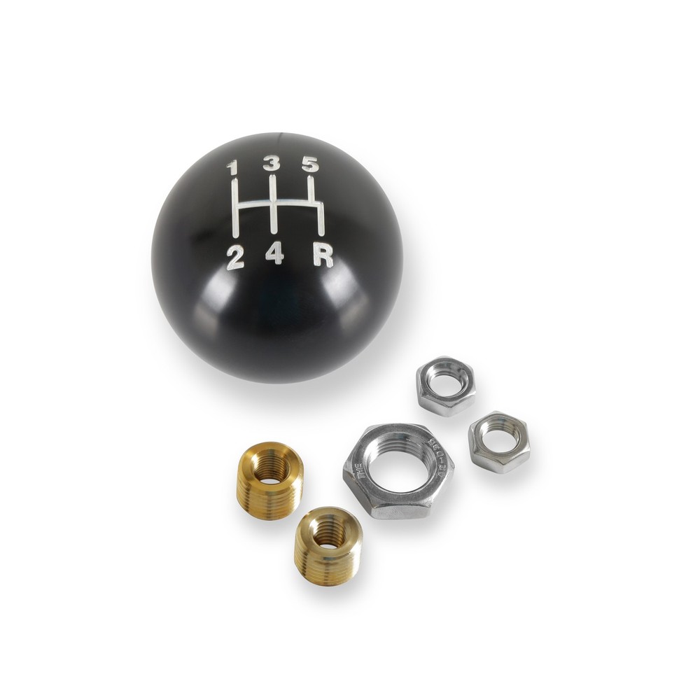 Hurst 163501HST Billet Shift Knob - 5 Speed Pattern - Gloss Black