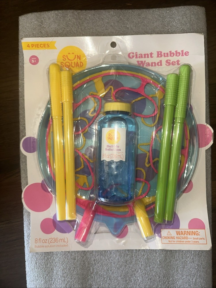 Giant Bubble Wand Set