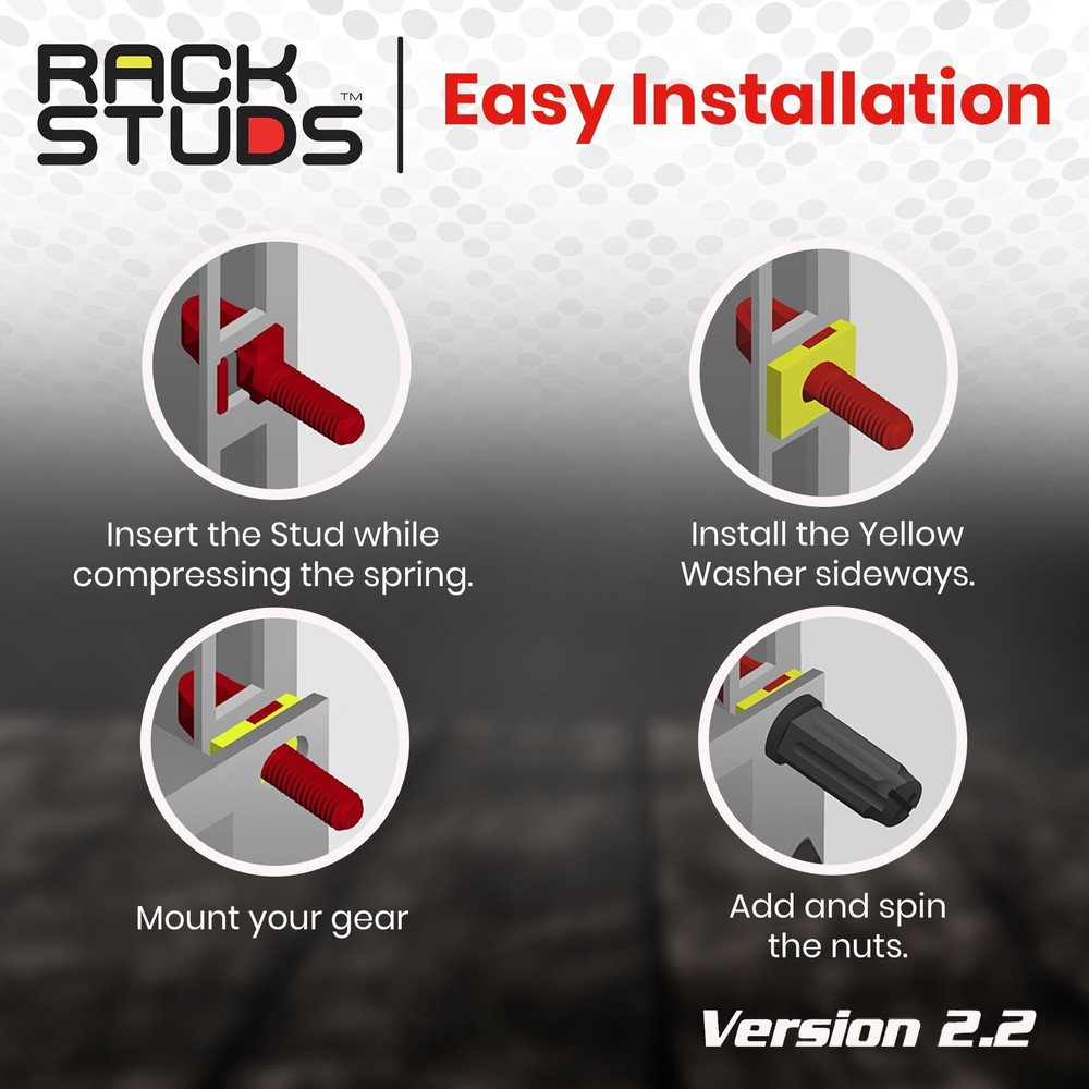 - R20 Rack Mount Solution II Quick-Cage Nut & Screw Replacement for 19" Squar...