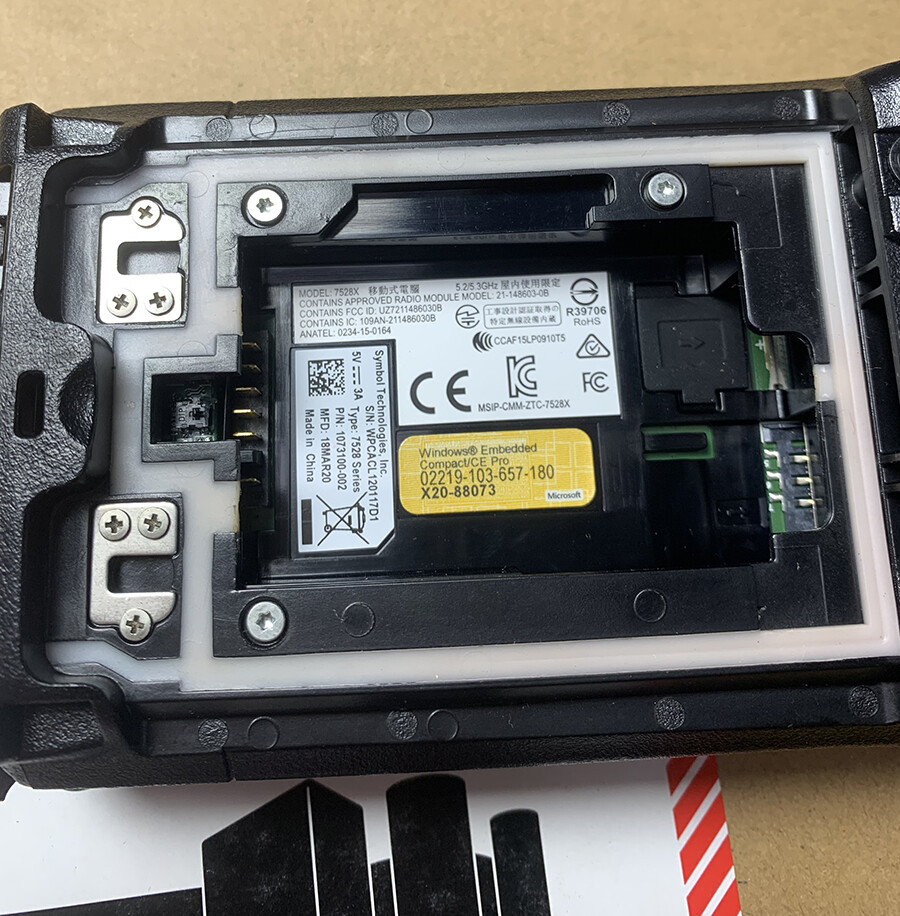 Symbol Workabout Pro 4 7528X Windows CE Barcode Scanner Mobile Computer