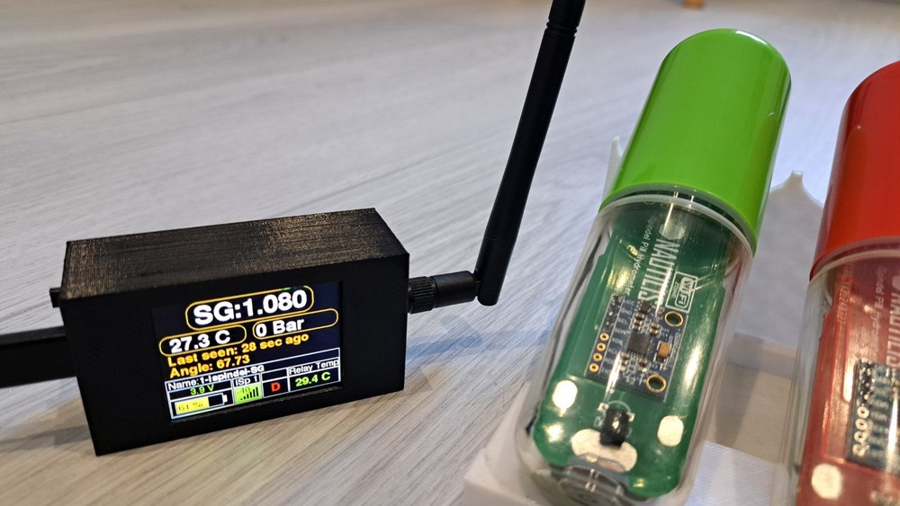 Nautilis iRelay+ & iSpindel Pill-For better iSpindel signal,faster calibration!