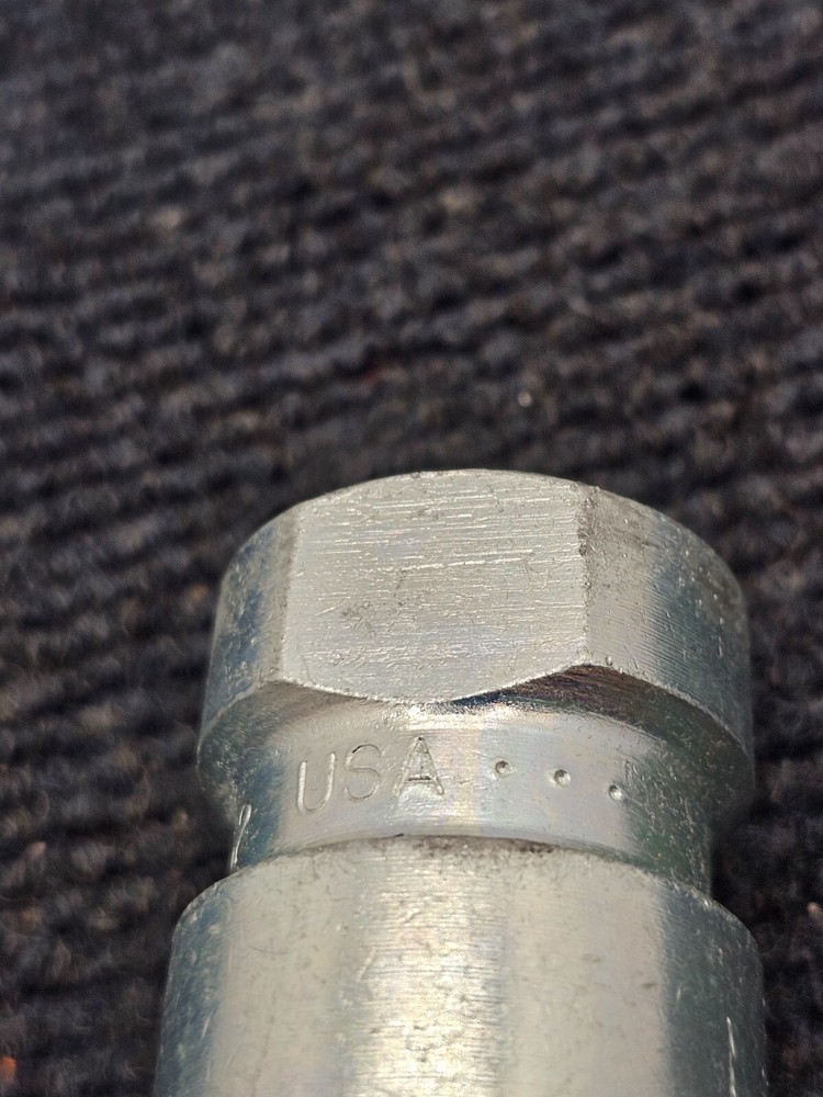 Parker H4-62 60 Series Quick Release Coupler, 3" Length