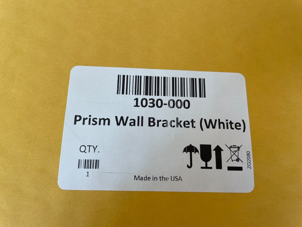 Prism Wall Bracklet ( white) 1030-000