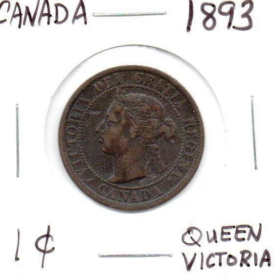 1893 Canada Large Cent