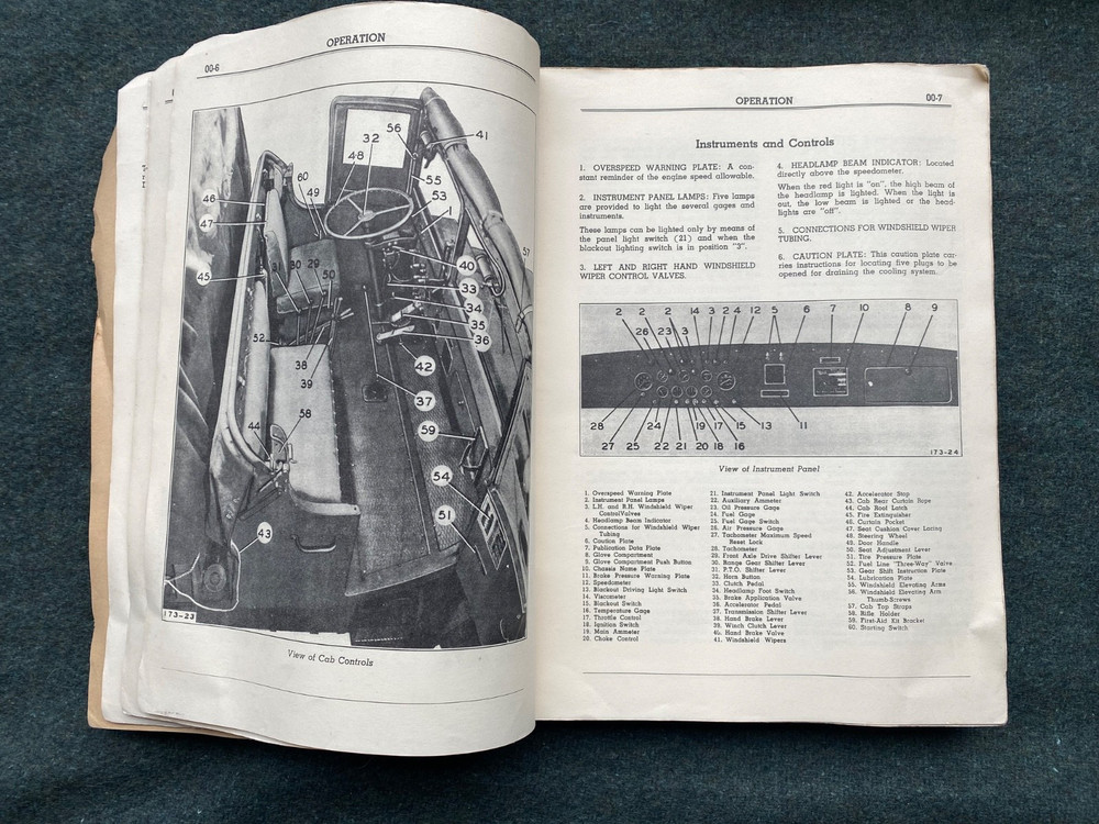 Original WW2 US Forces War Department Technical Manual Mack Models Trucks 1943