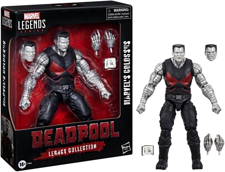 Marvel Legends Series Colossus, Deadpool Legacy Collection Deluxe...