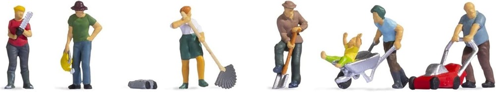 Noch 15598 Gardening HO scale Figures