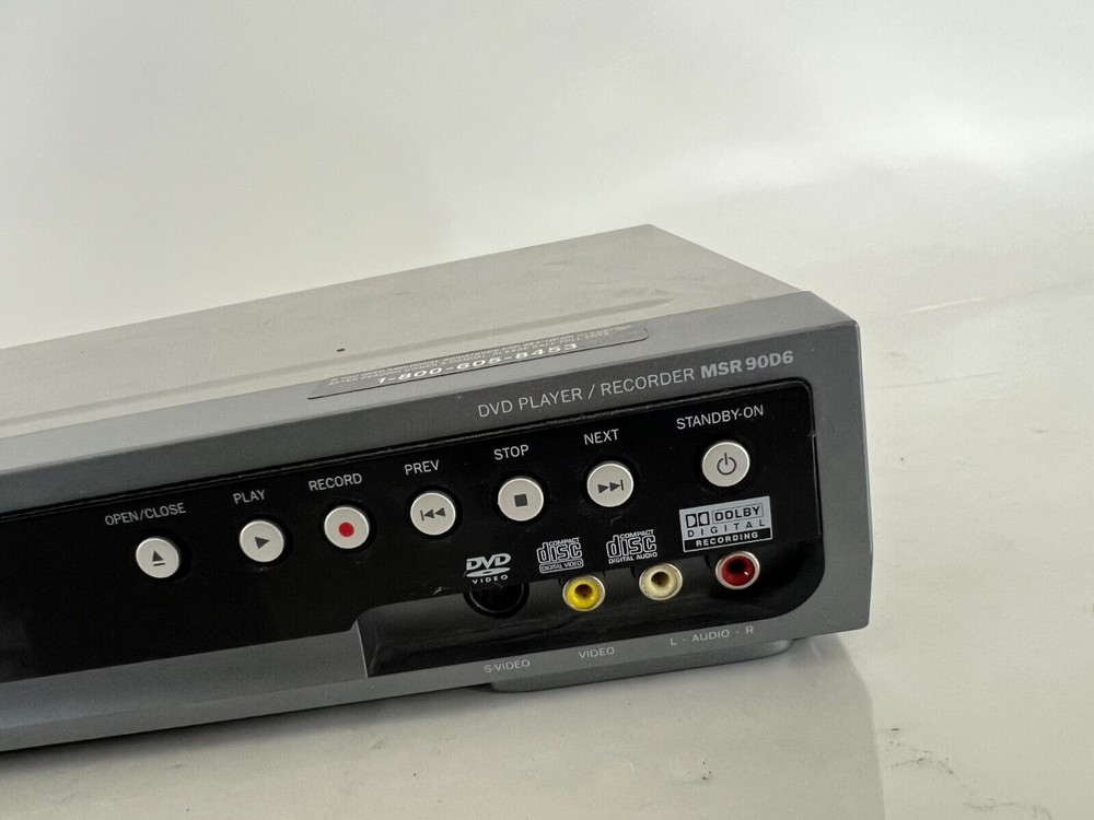 Magnavox MSR90D6 DVD Recorder Player