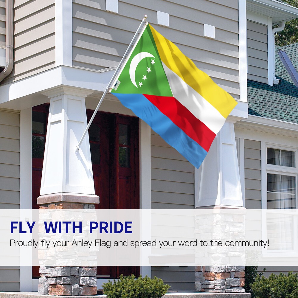 Anley Fly Breeze 3x5 Foot Comoros Flag - Comorian Flags Polyester
