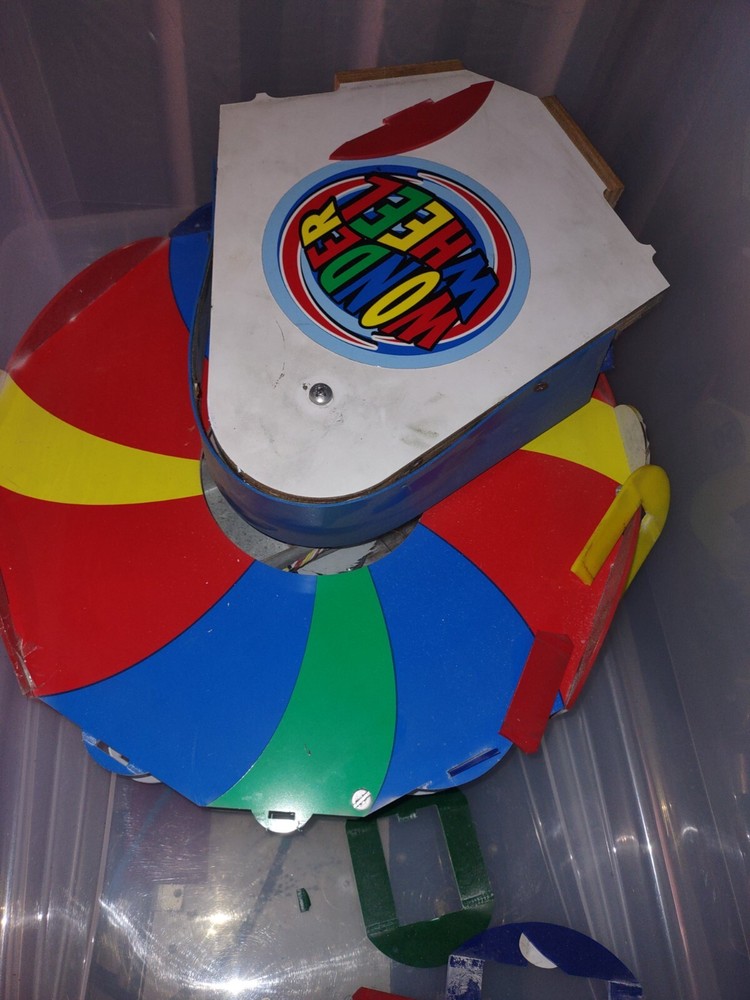 wonderwheel arcade redemption wheel part untested #210