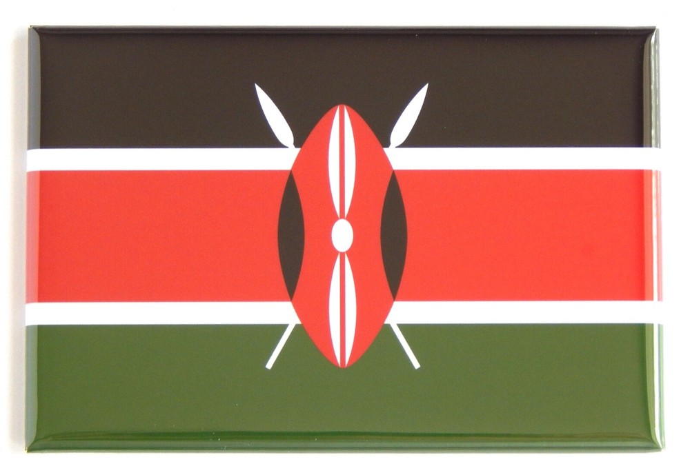 Flag of Kenya FRIDGE MAGNET