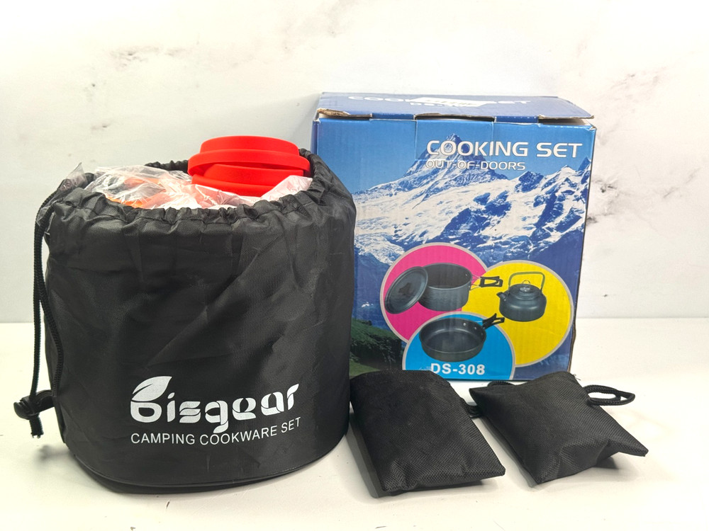 New/Open Box - Bisgear Cooking Camping Set