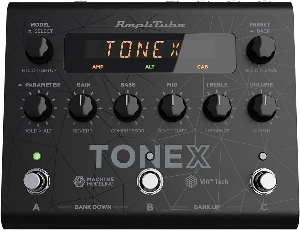 IK Multimedia TONEX Pedal AI Machine Learning Multi Effects Pedal
