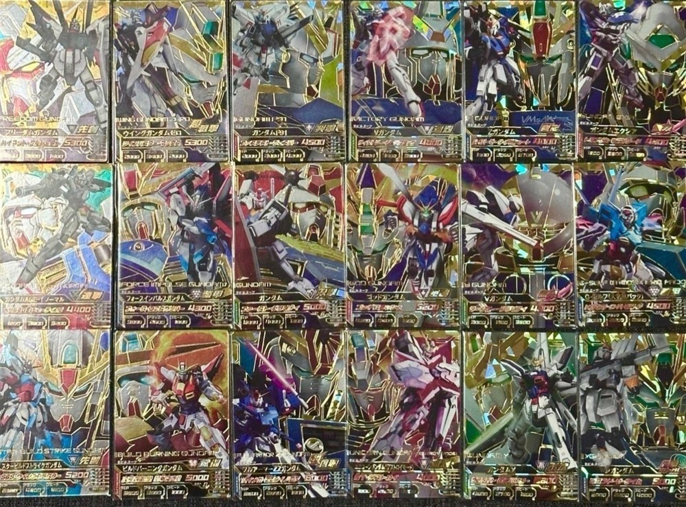 Gundam Try Age BG1 CP 18 Card Set 2014