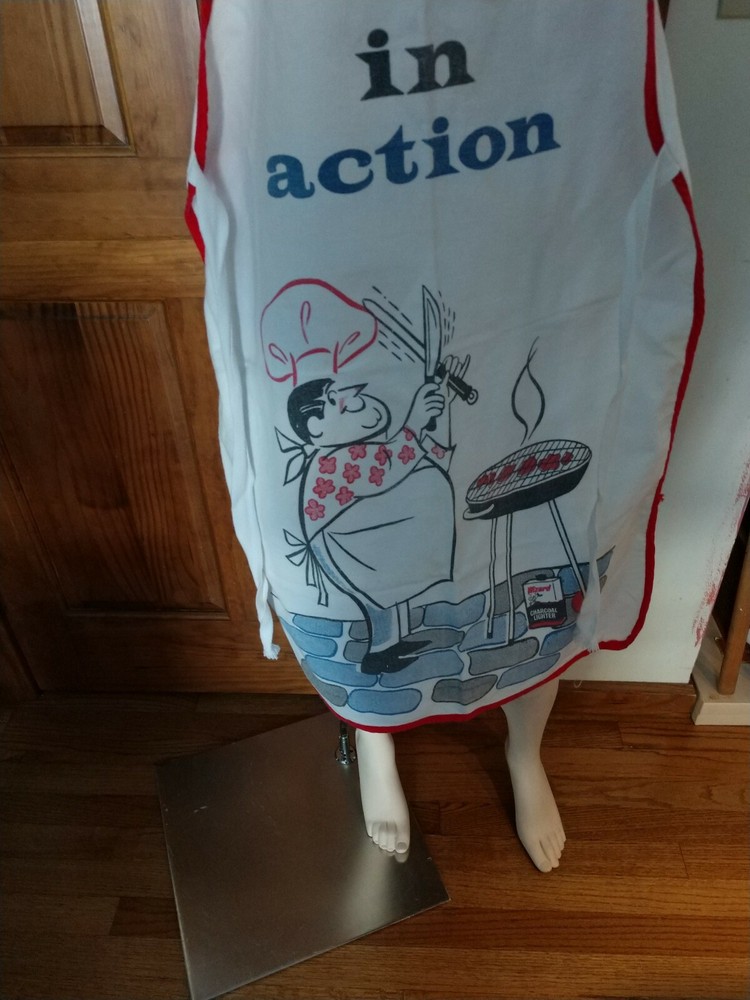 Wizard In Action BBQ Apron