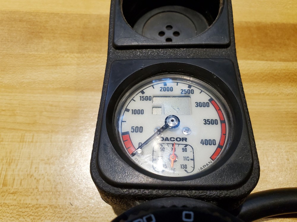Dacor Scuba Console, SPG, Compass