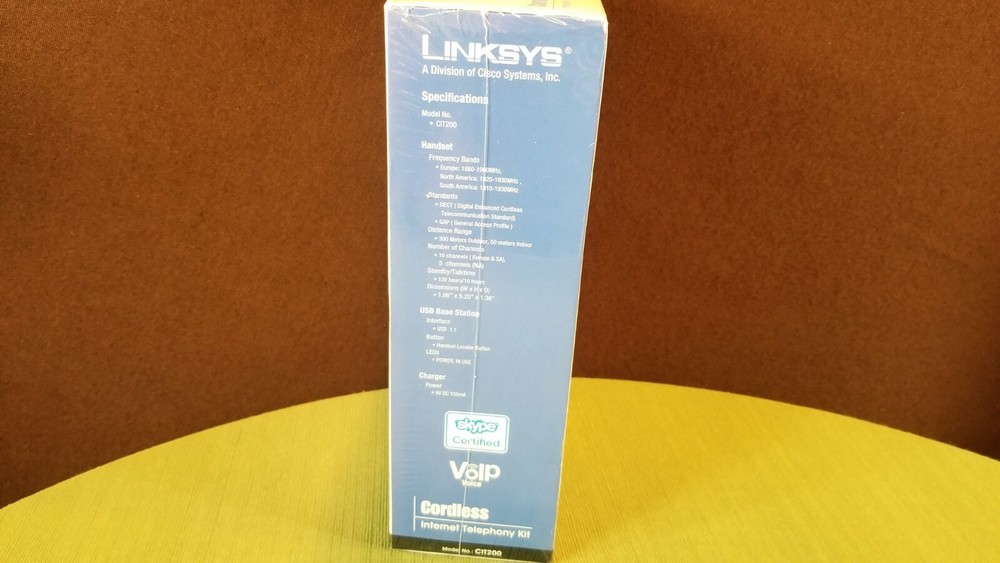 Linksys Skype Wireless Internet Telephone Kit CIT200