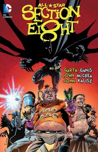 All-Star Section Eight by Garth Ennis (paperback)