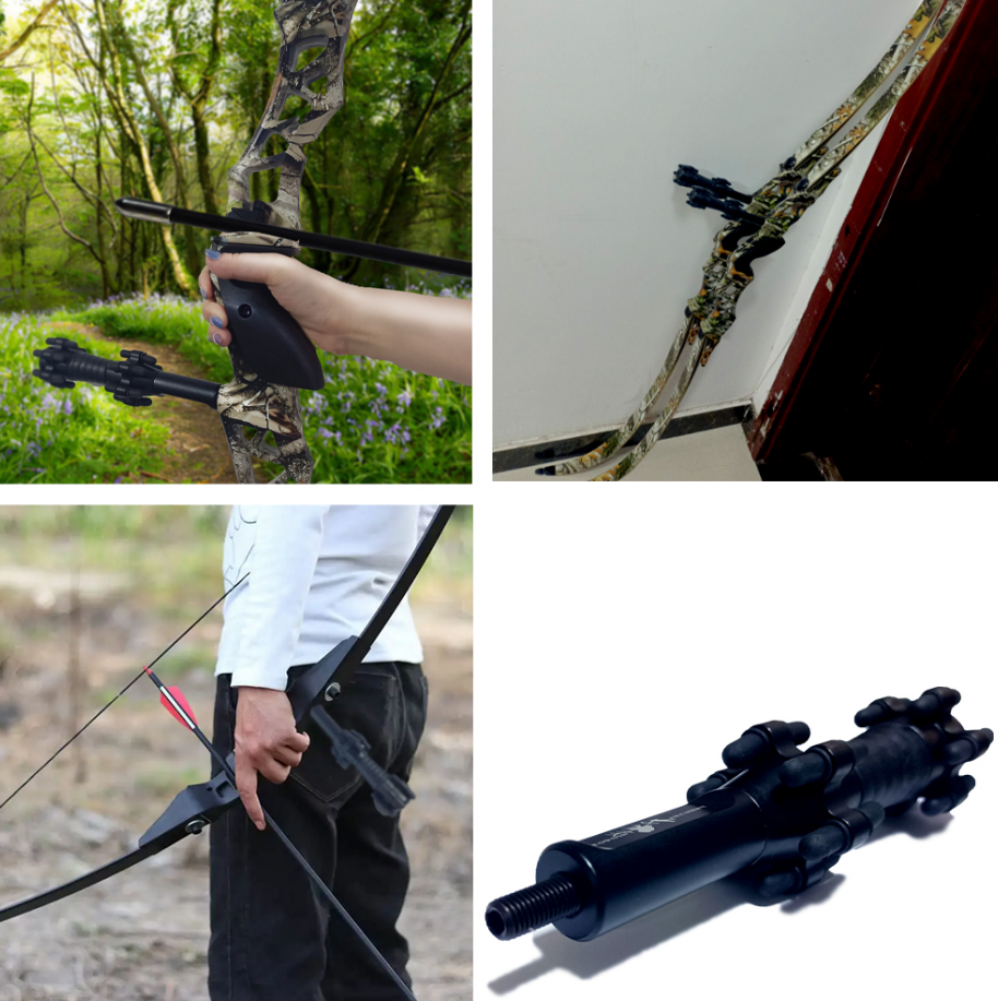 Adjustable Stabilizer 6.5" Compoundbow Black Balance Hitting Accuracy Balance