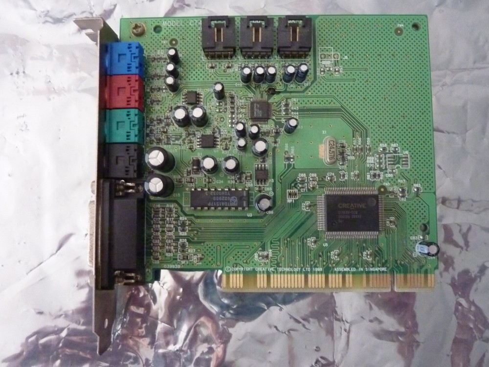 CREATIVE LABS PCI CARD CT4740