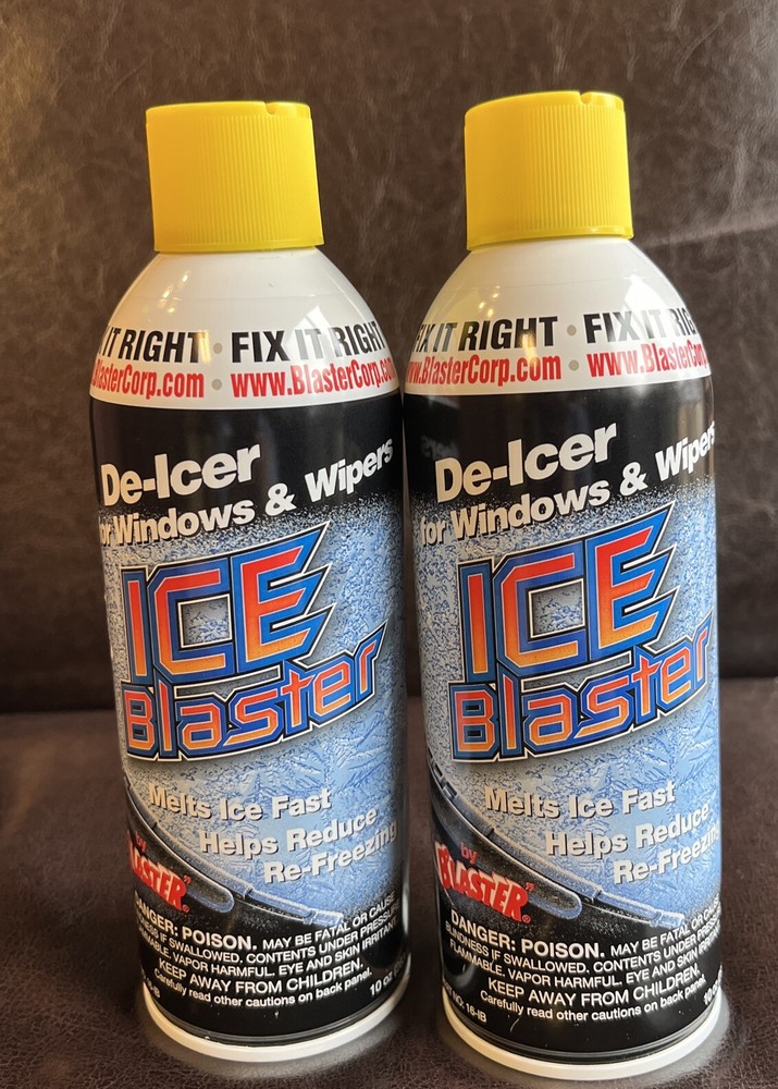 BLASTER, DE-ICER For  Windows & Wipers - Set Of 2