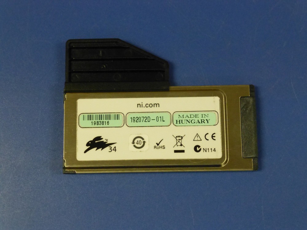 National Instruments ExpressCard-GPIB Interface Controller Card