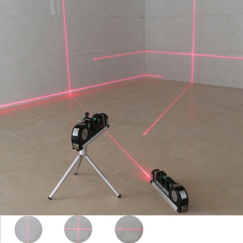 Laser Level Tool Multipurpose Laser Level Line Laser Kit With Triangle Bracket