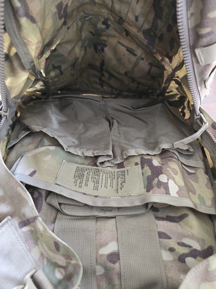 USGI MOLLE II Multicam MEDIUM COMPLETE RUCKSACK RUCK BACKPACK ASSEMBLED