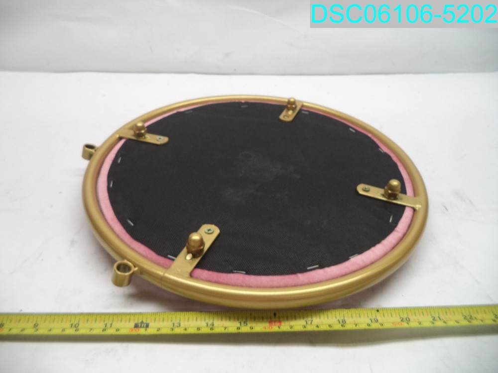 Replacement Pink Velvet Cushion 14-1/2" D
