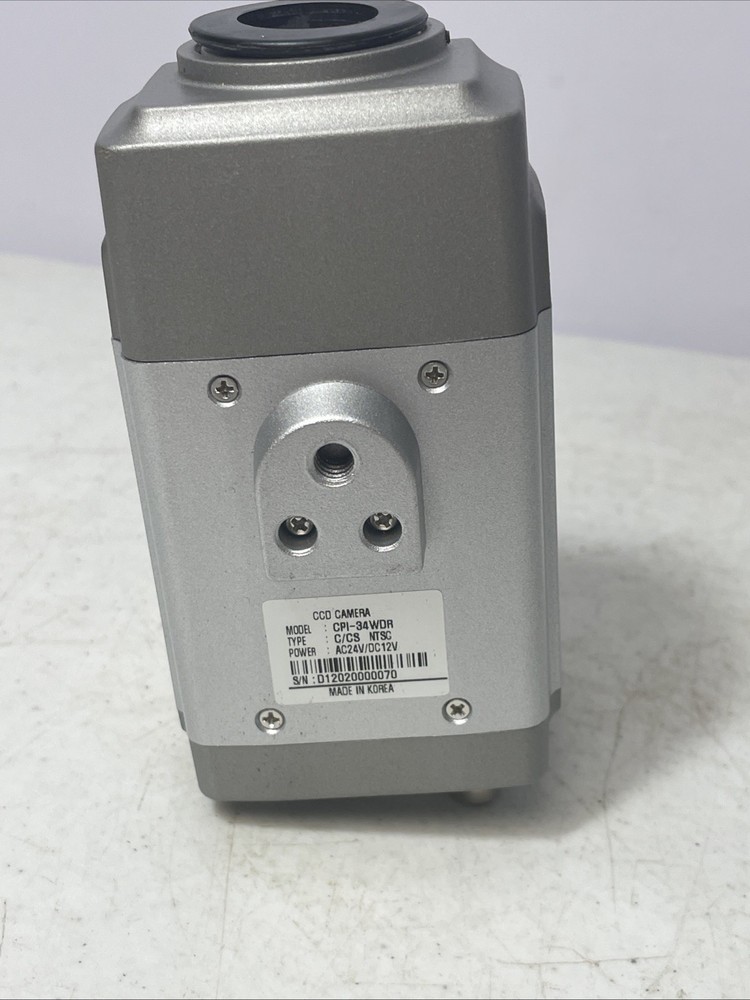 CCD Camera CPI-34WDR CCTV Security Color Camera UnTested
