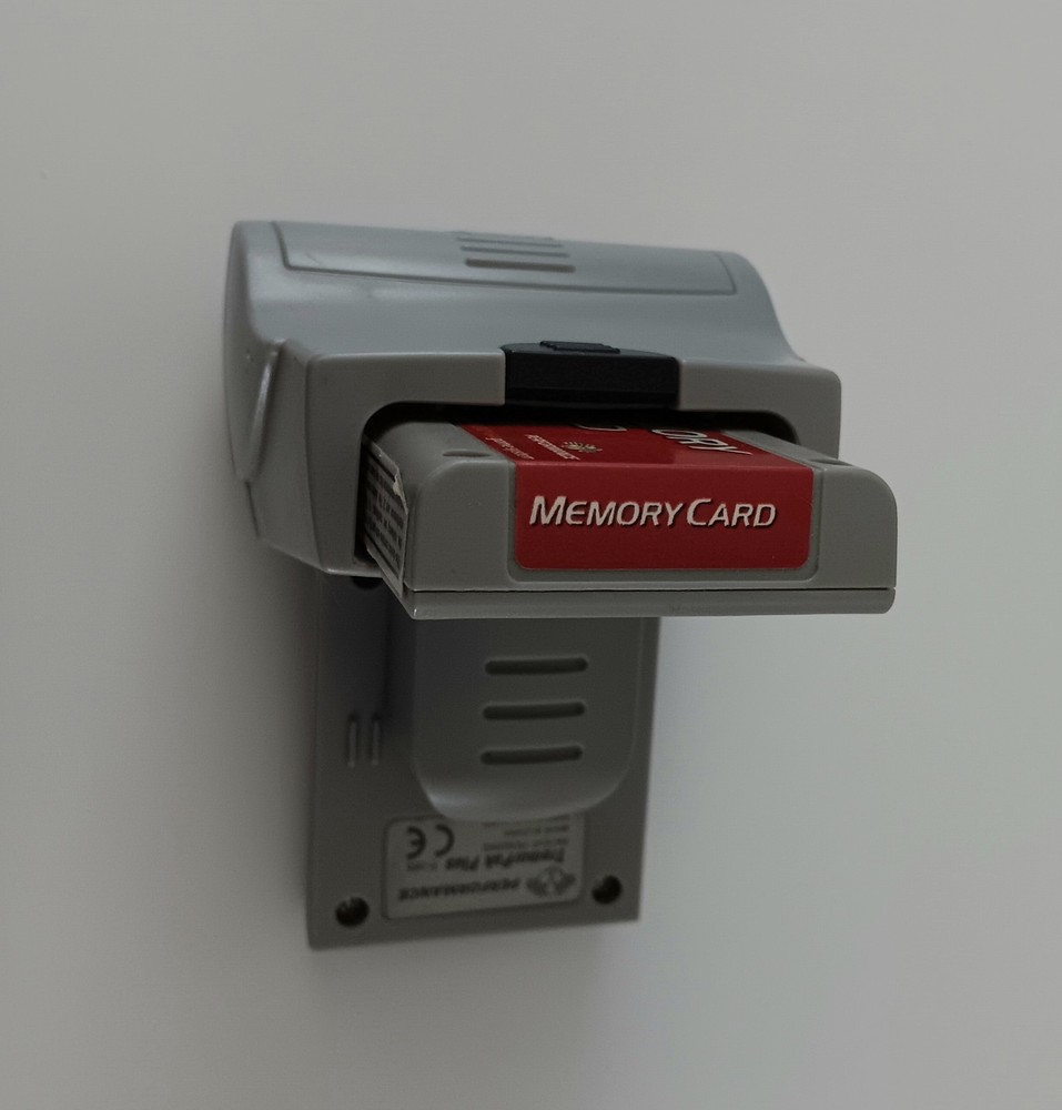 Performance TremorPak Memory Card Plus For Nintendo 64 N64 Controller Gray Lot