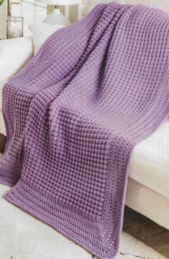 Timeless Textures Afghan crochet pattern instructions