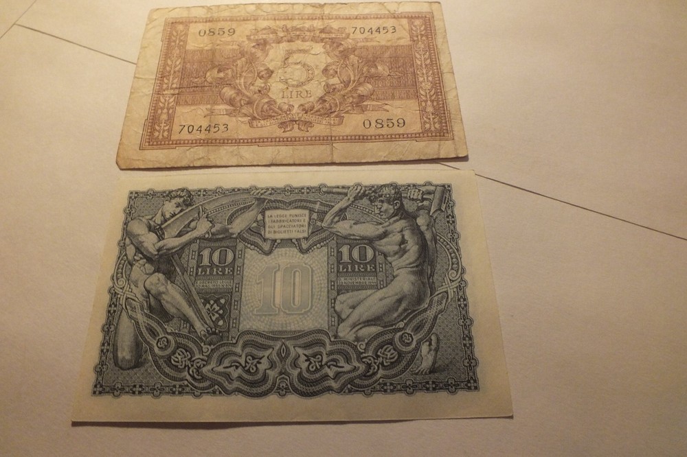 Two Italy 1944 Notes