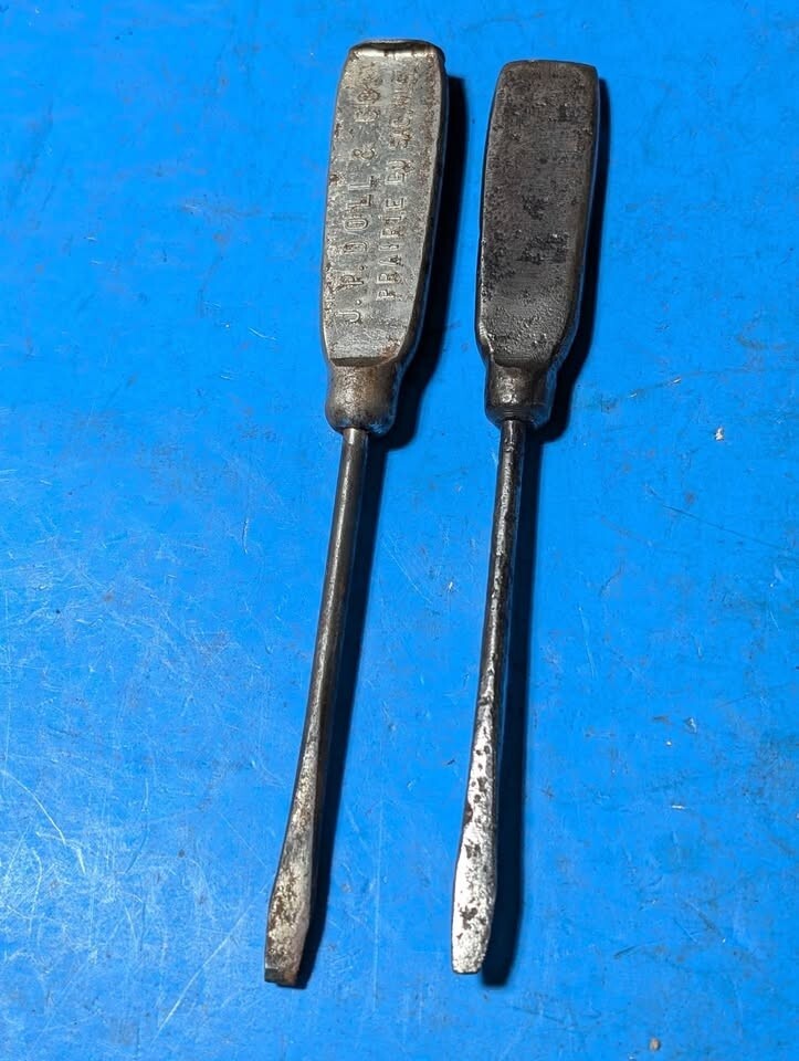Antique Advertisement screwdrivers USA made