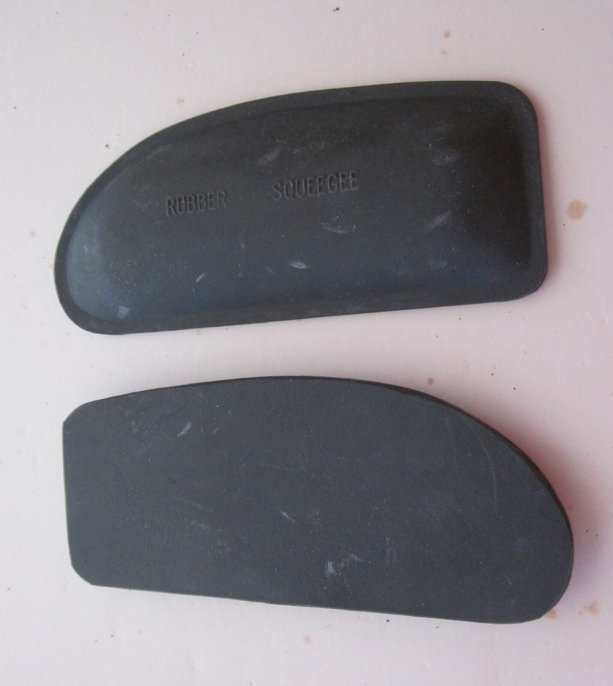 NEW Rubber Ceramic Decal Squeegee Application Tool