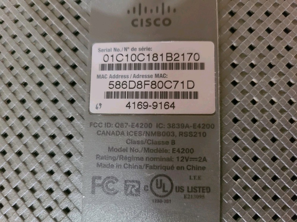 Linksys E4200 v1 Routers with DD-WRT Installed