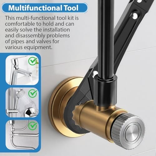 Angle Stop Removal Tool & Compression Sleeve Puller - Quick Repair Plumbing Wren