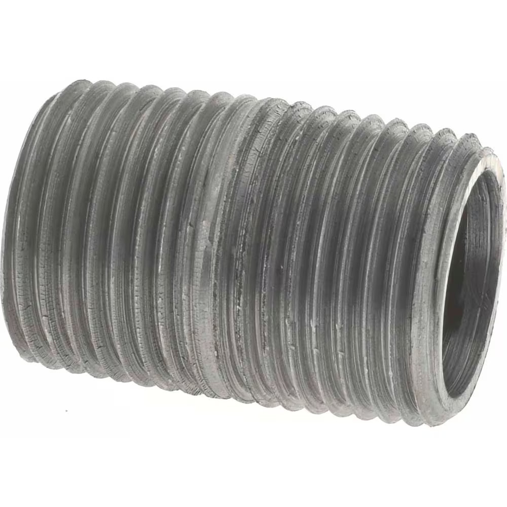 PIPE NIPPLE Galvanized 2" Schedule 80 x CLOSE Thread Both End (TBE)
