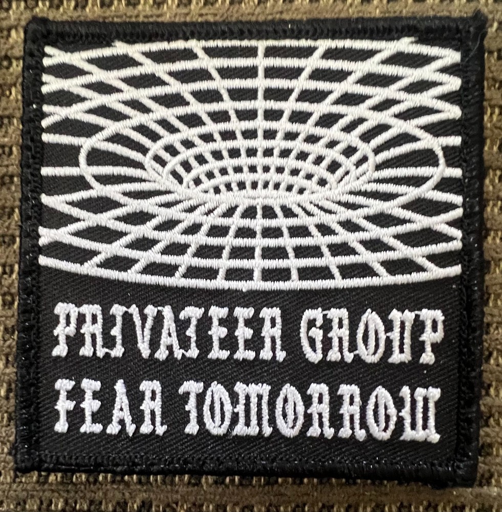 Fear Tomorrow x Privateer Group "3D Hole" Stitched Patch