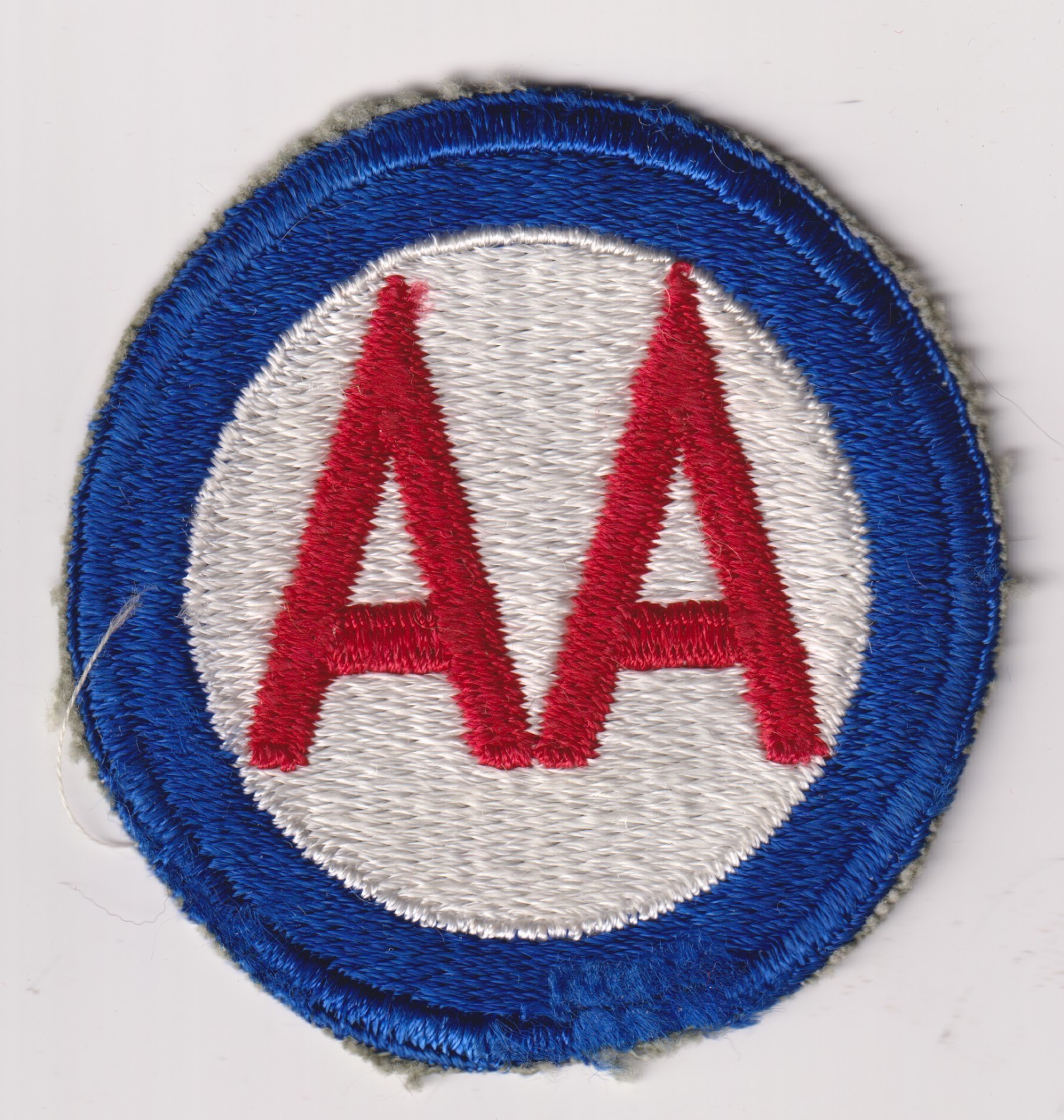 Anti Aircraft Command patch AA unissued US Army real WWII make
