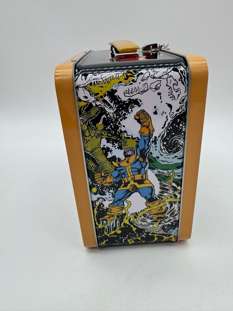NEW Marvel Comic Infinity Gauntlet Lunch Box Thermos Exclusive 2,500 Made Limit!