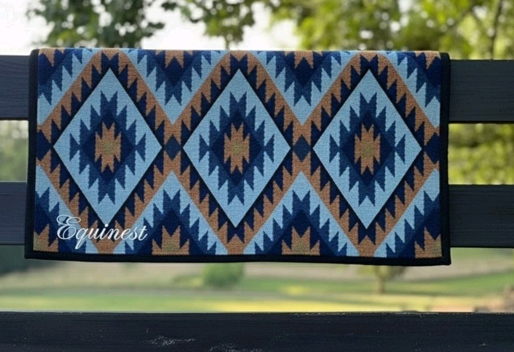 Handmade Western ranch saddle pad