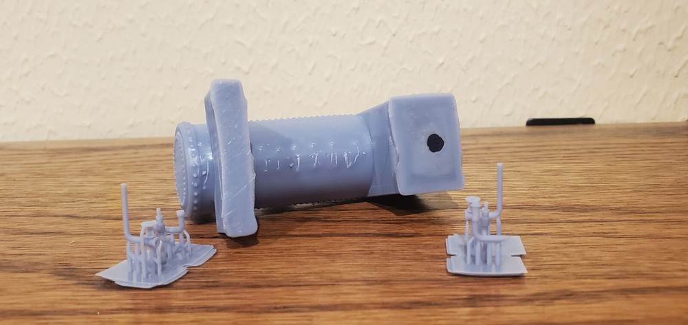O Scale Horizontal Boiler - 3D Printed