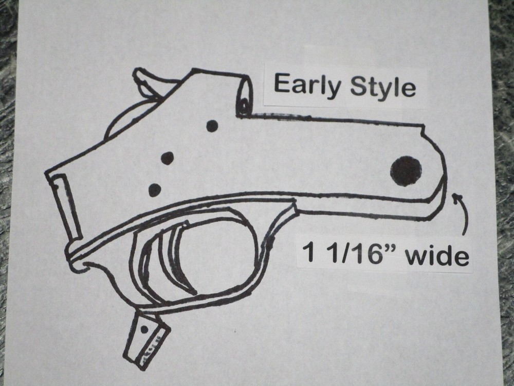 CVA 3 Trigger Housing Pins for the (Early Style) Beartooth, Optima, & Wolf