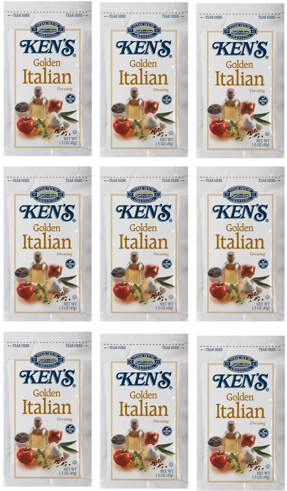 20 Count | Salad Dressing Packets | Individual Single Serve Salad Dressing
